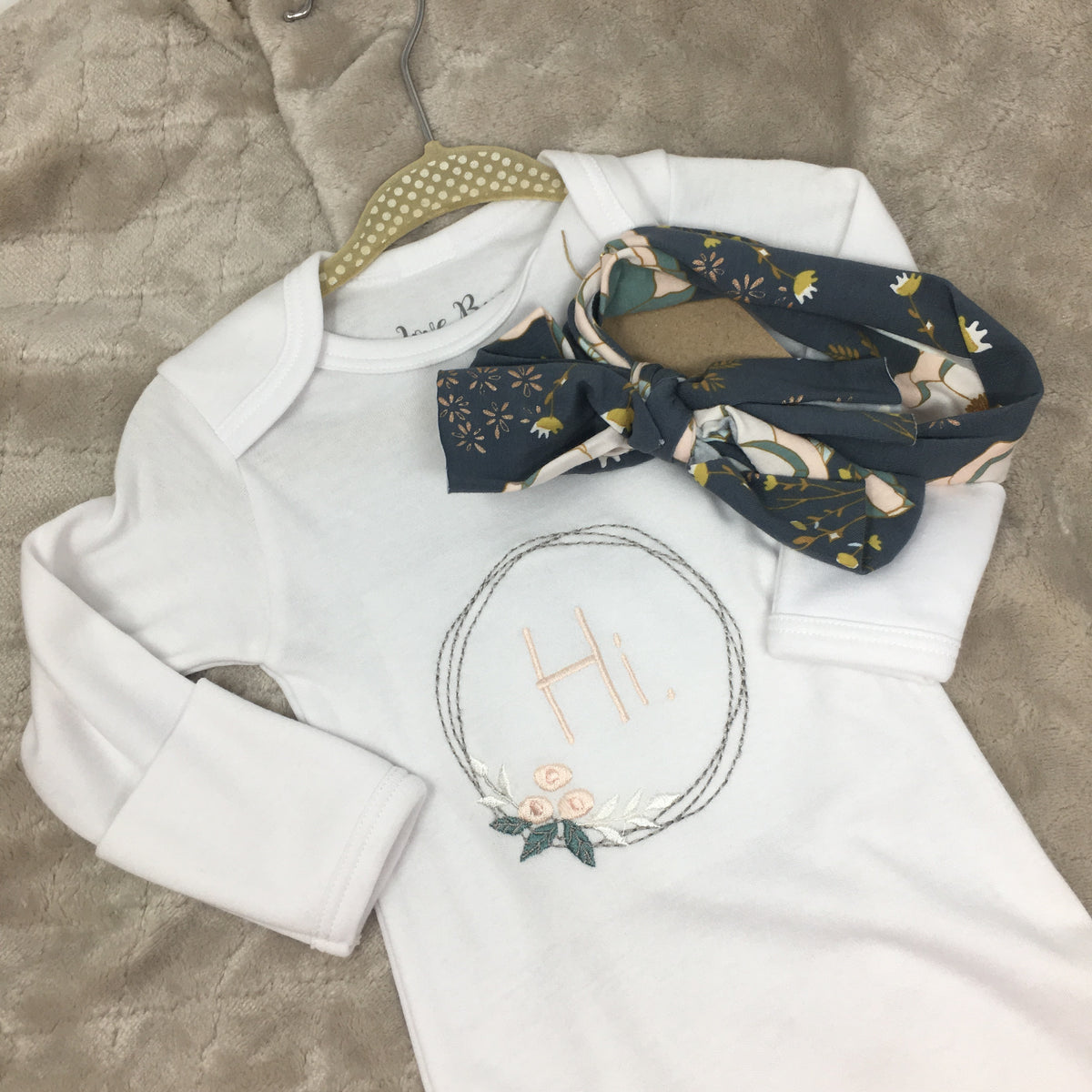 Girls Love Bug Infant Gown
