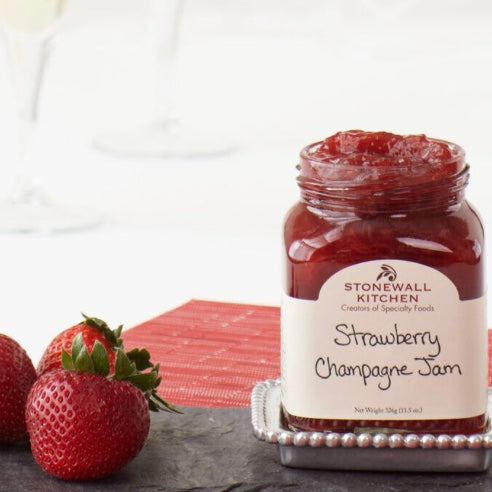 Strawberry Champagne Jam 11.5oz