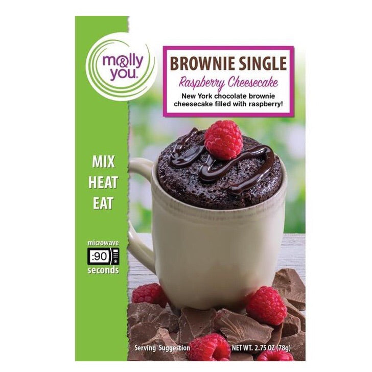 Brownie Singles Microwave Mix