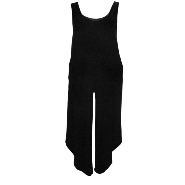 Black Tank Jumper w/ Pockets