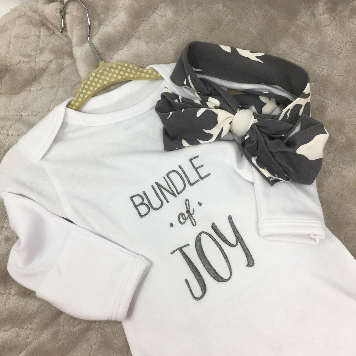 Girls Love Bug Infant Gown