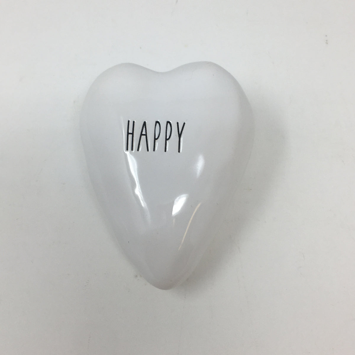 Ceramic Heart Shape Words - Dream, Happy, Love