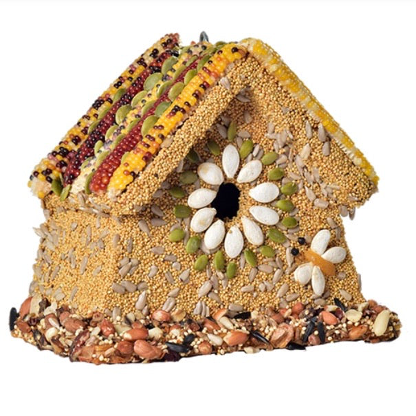 Rustic Birdseed Wren House