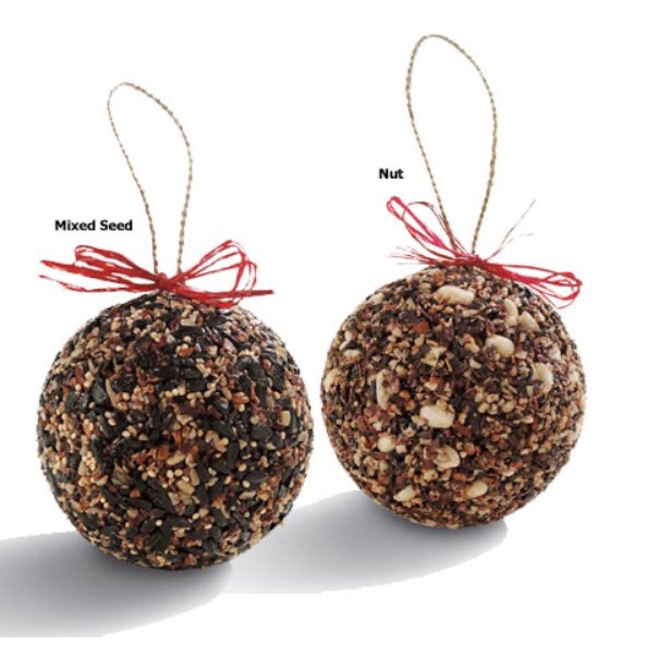 Seed &amp; Nut Bird Ornaments Bagged