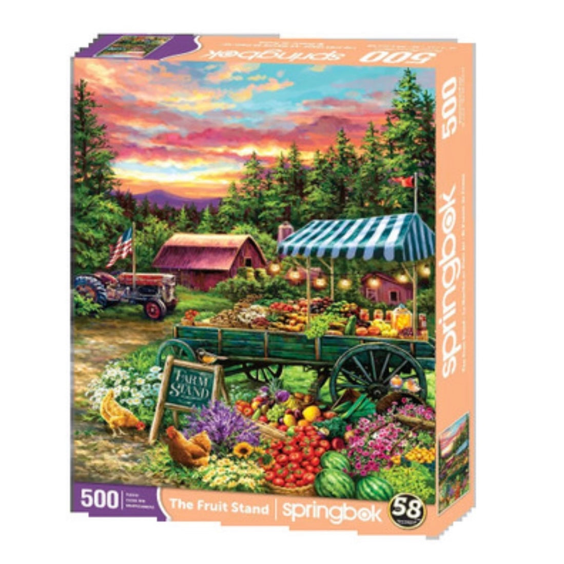 Springbok The Fruit Stand 500 pc Puzzle