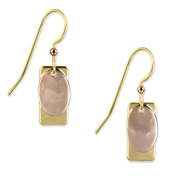 Mini Layered Shapes Earrings