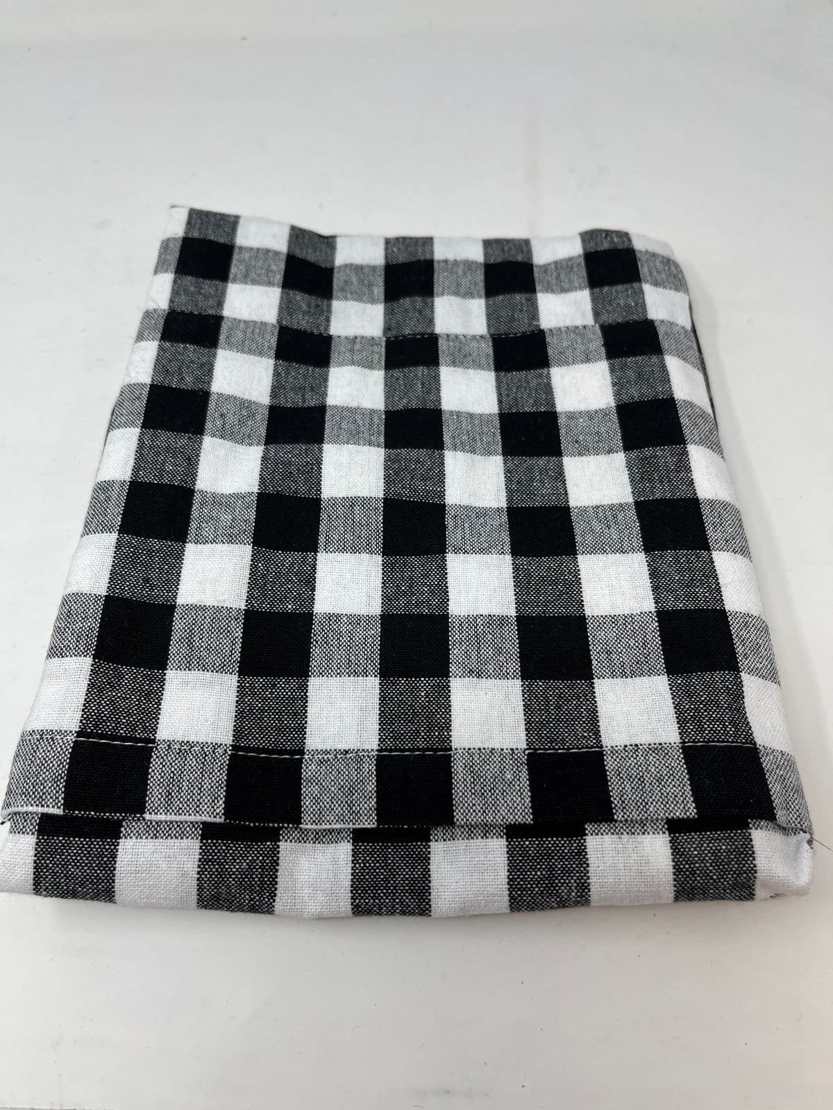 Buffalo Plaid Woven Apron