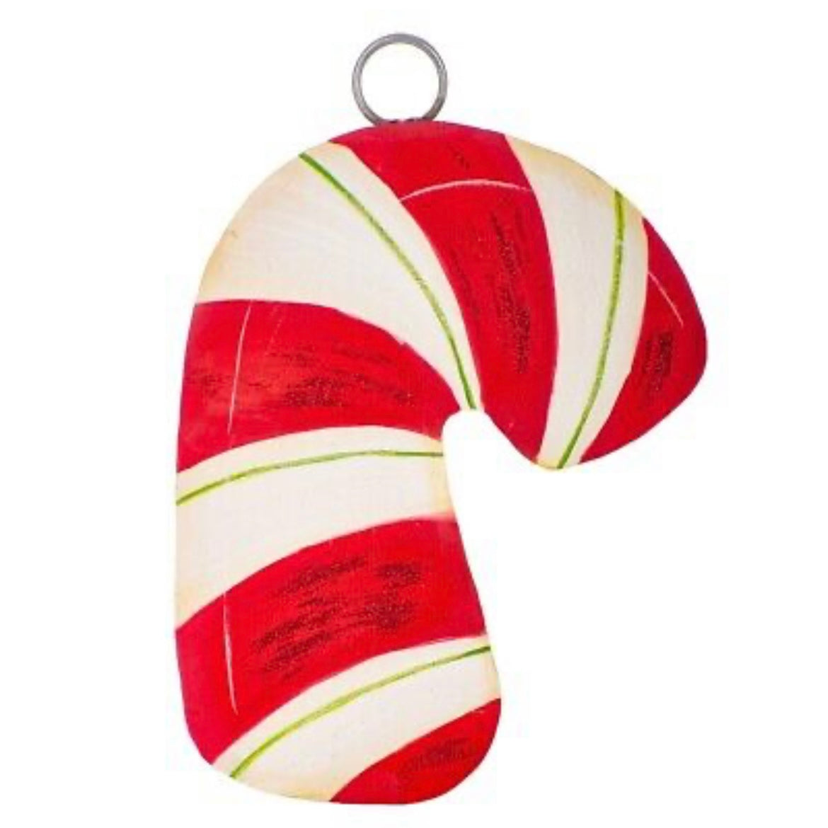 Candy Cane Metal Charm RTC