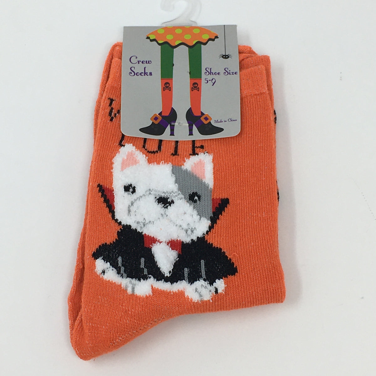 Ladies Halloween Low Cut &amp; Crew Socks