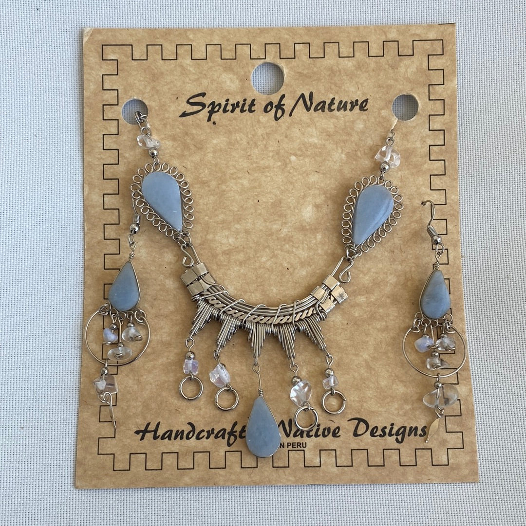 Spirit of Nature Native Necklace/Earring Set