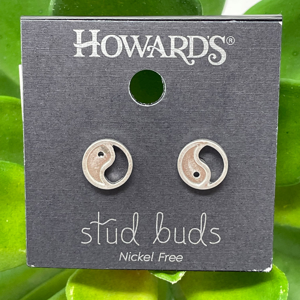 Yin Yang Stud Buds Earrings