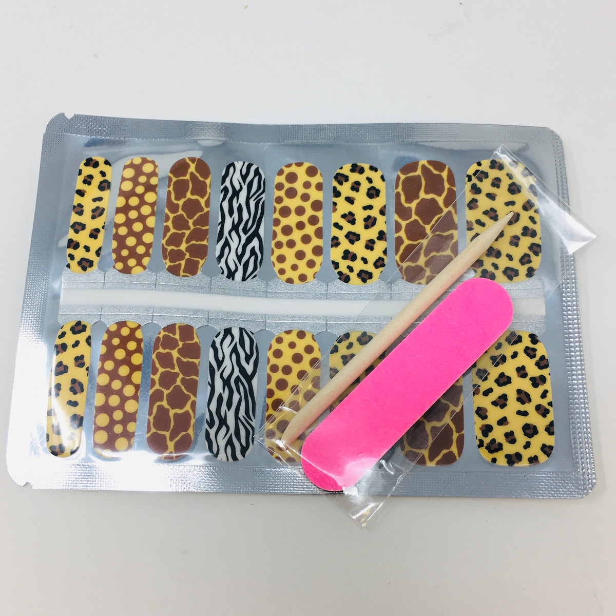 Kaleidoscope Nail Strip Jungle Collection