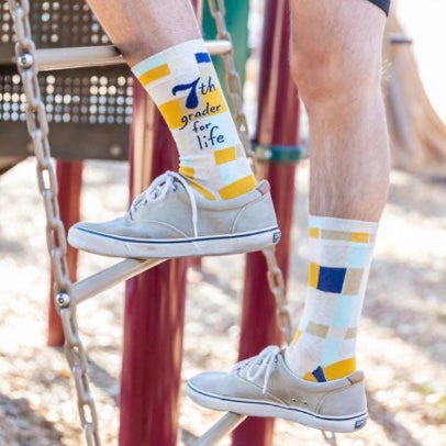 7th Grader For Life Men&#39;s Socks