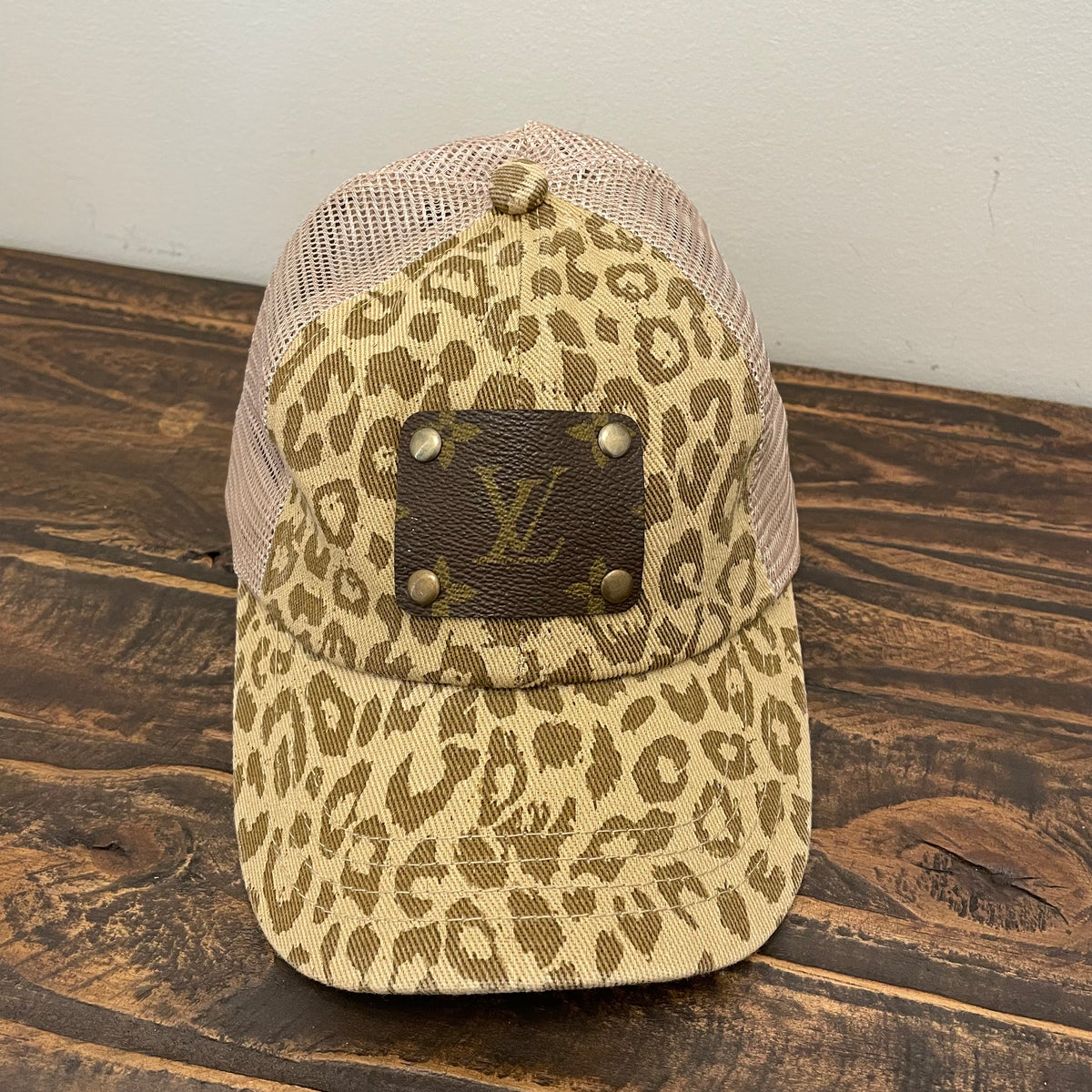 Gypsy LV Ball Cap Oat Colored Cheetah