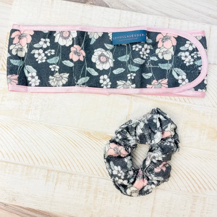 Scrunchie &amp; Headband Duo Microfiber