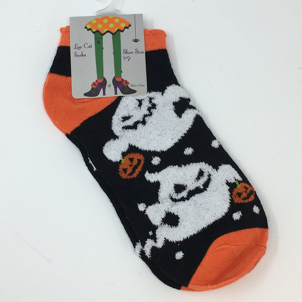Ladies Halloween Low Cut &amp; Crew Socks