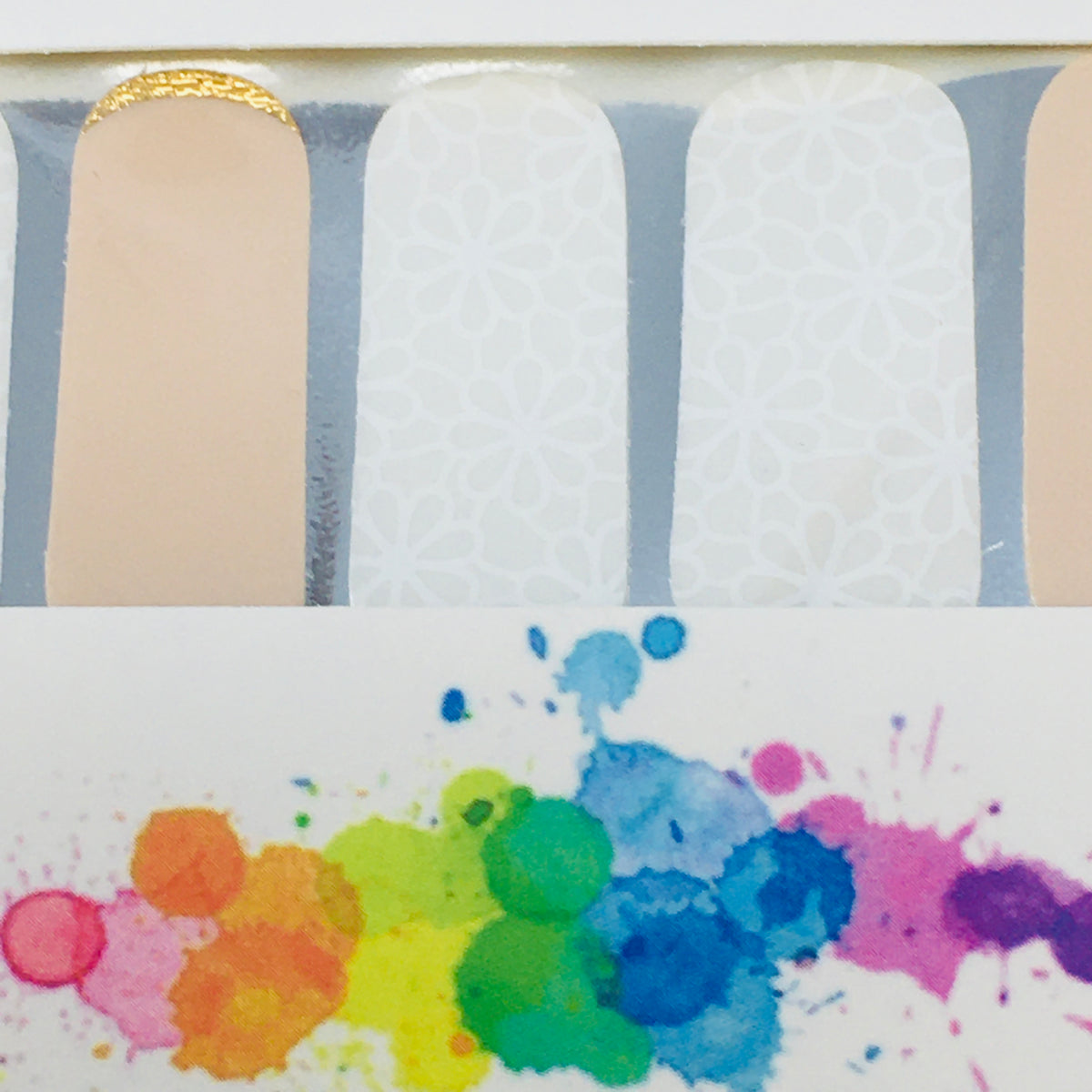 Kaleidoscope Nail Strips Barely There Collection