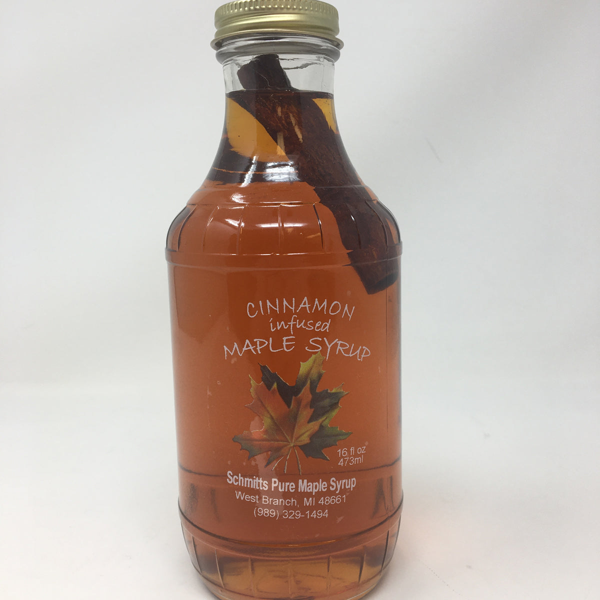 Cinnamon Infused Maple Syrup