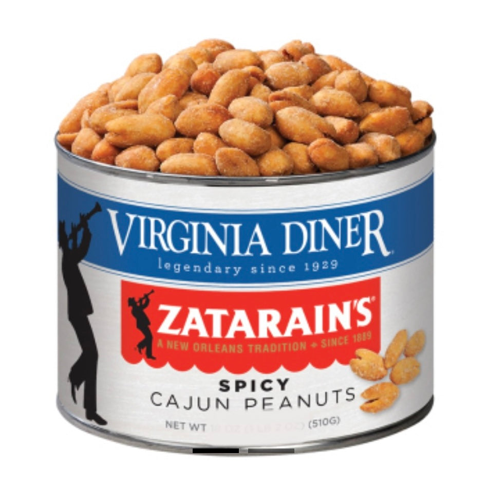 Virginia Diner Zatarain&#39;s Spicy Cajun Peanuts 10oz
