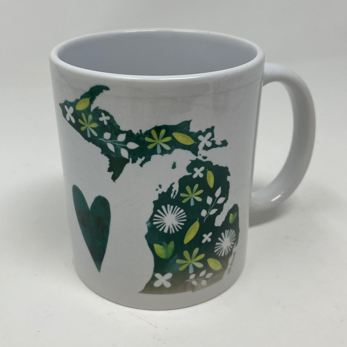 Polka Dot Mitten Michigan Mug