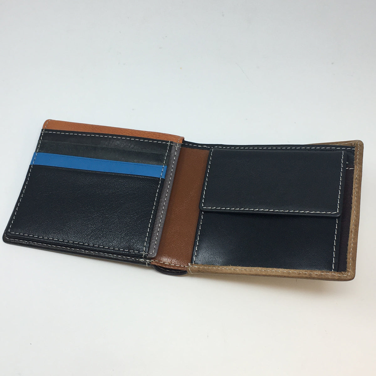 Luca Plain Leather Wallet