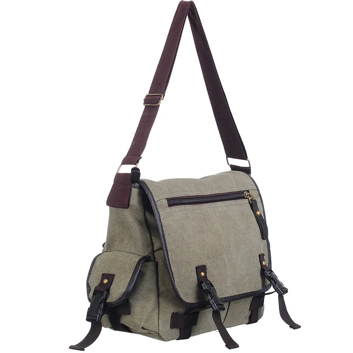 Army Canvas Messenger Bag