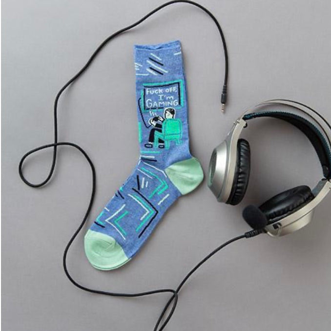 F**k Off I&#39;m Gaming Men&#39;s Socks