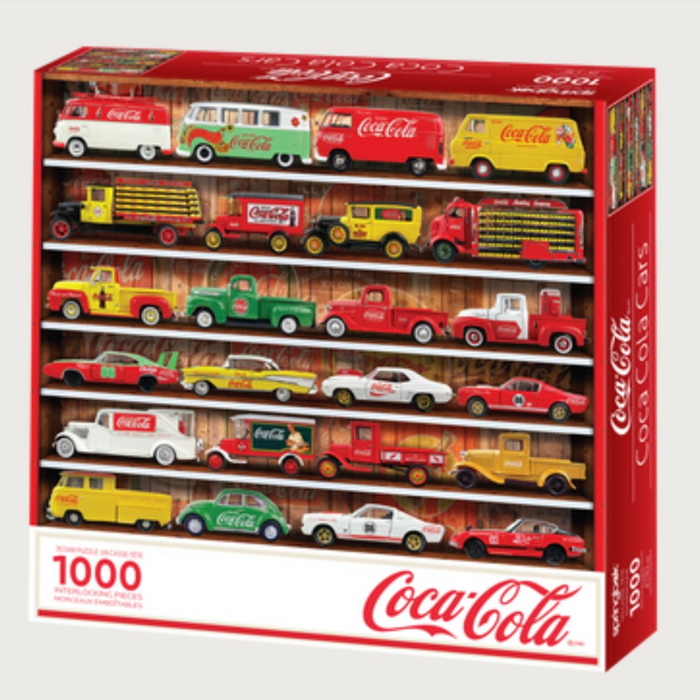 Springbok Coca-Cola Cars 1000 pc Puzzle