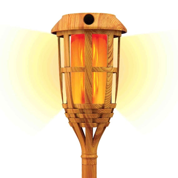LED Solar Bamboo Torch