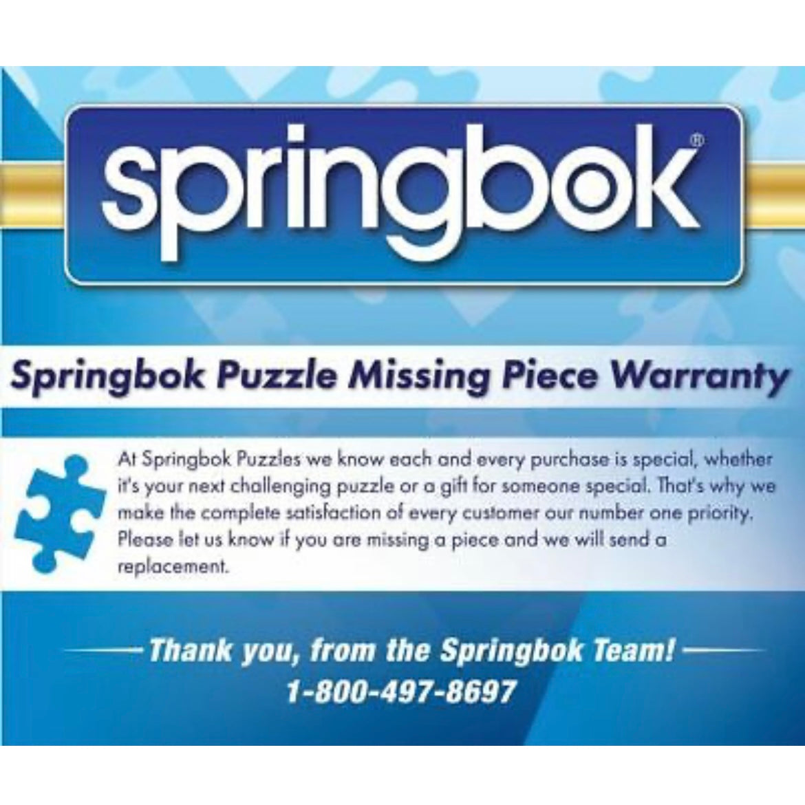 Springbok Crafty Colors 500 pc Puzzle