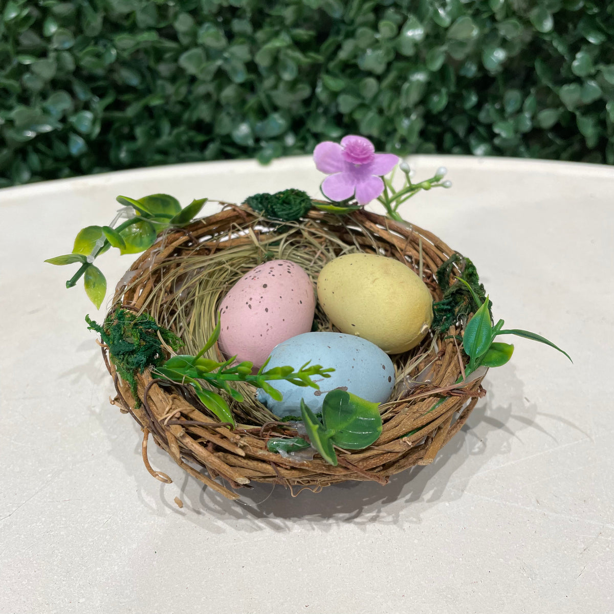 Floral Pastel Egg Nest