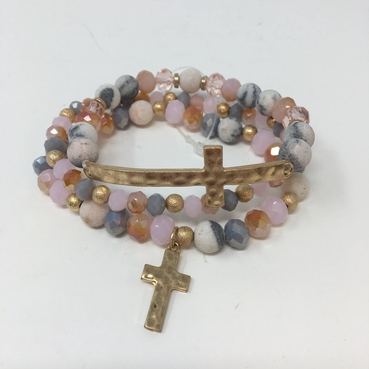 Cross Stretch Bracelet