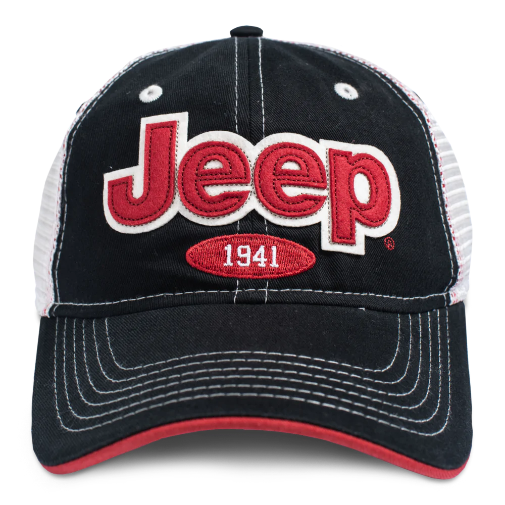 Jeep Felt Applique Hat