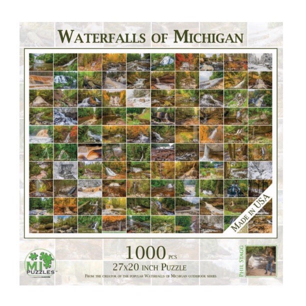 Waterfalls of Michigan 1000 pc Puzzle
