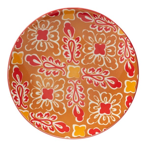 Damask Floral Salad/Dessert Plate