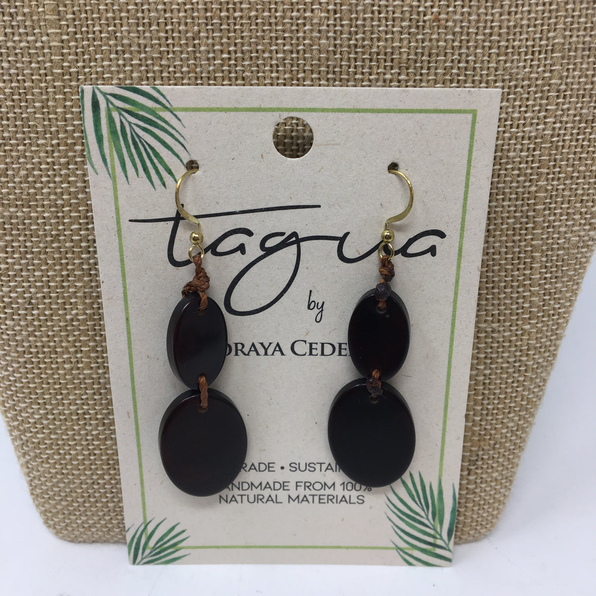 Tagua Brie Earrings - Retired