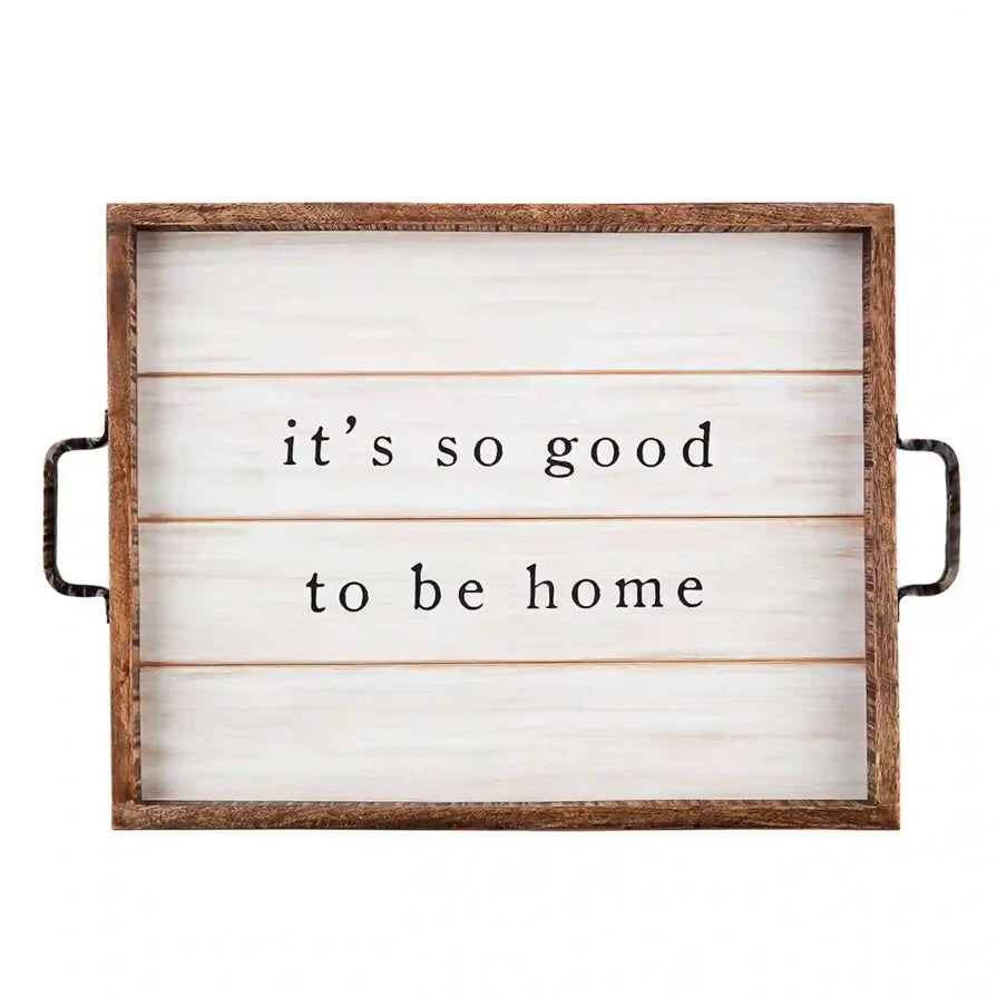 Good Home Tray Plaque