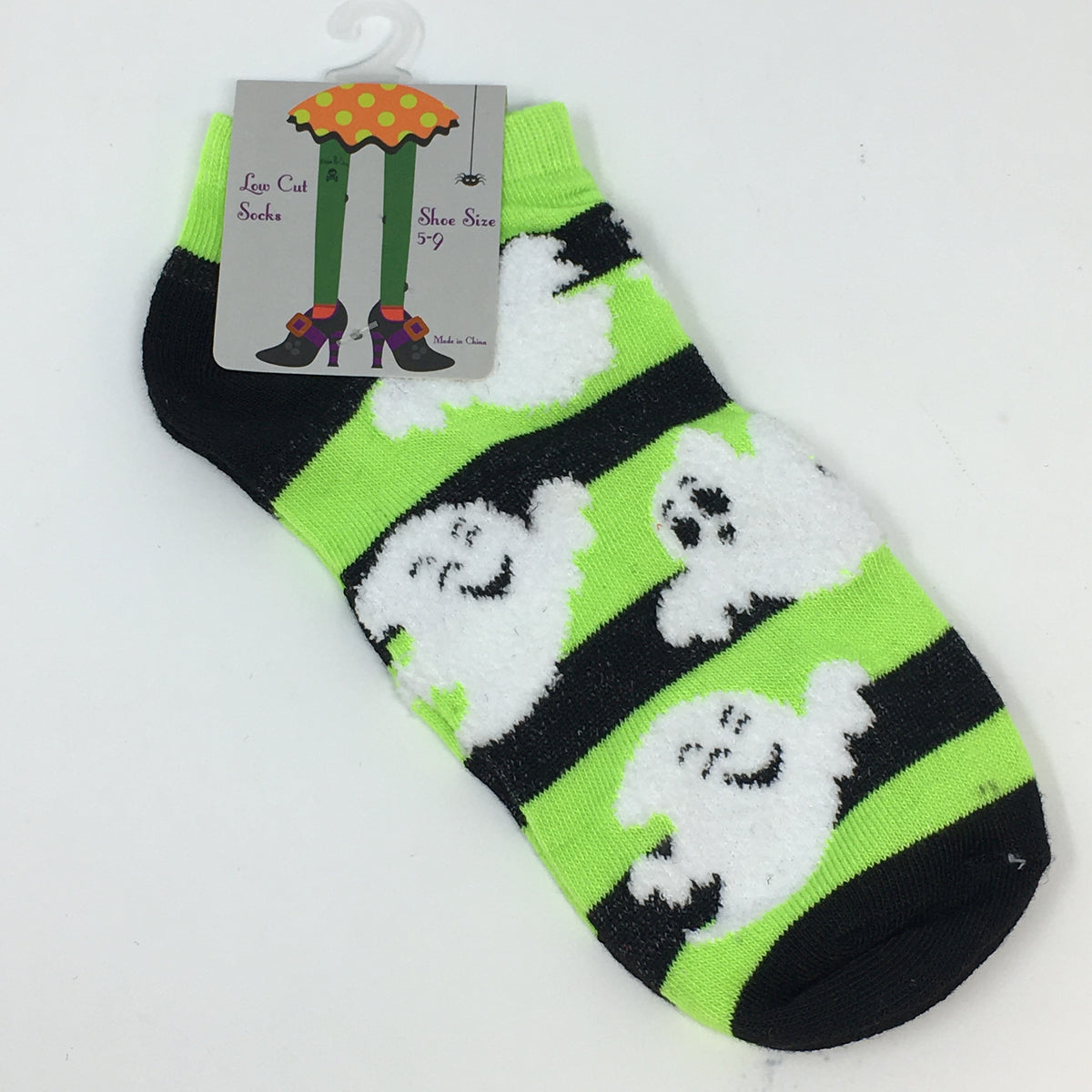 Ladies Halloween Low Cut &amp; Crew Socks