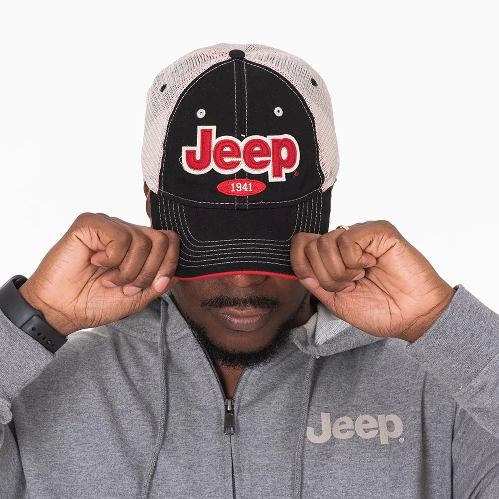Jeep Felt Applique Hat