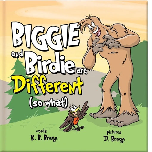 Biggie and Birdie Are Different Book