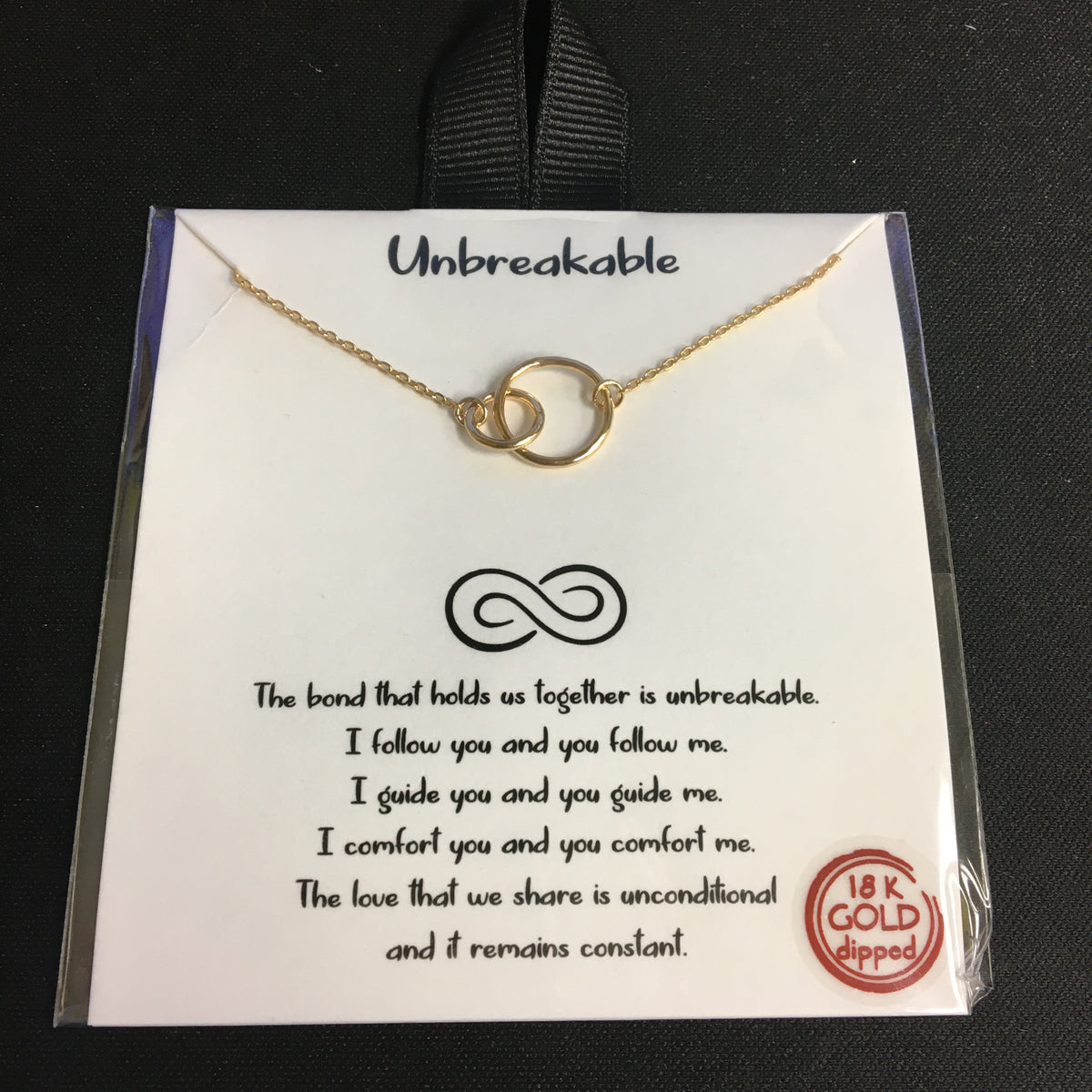Unbreakable Interlocking Rings Necklace
