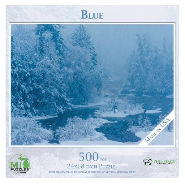 Blue 500 pc Puzzle