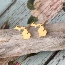 Michigan Stud Earrings