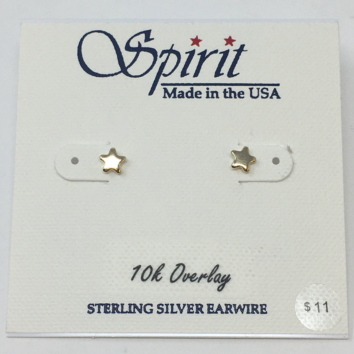 Tiny Star Post Earrings
