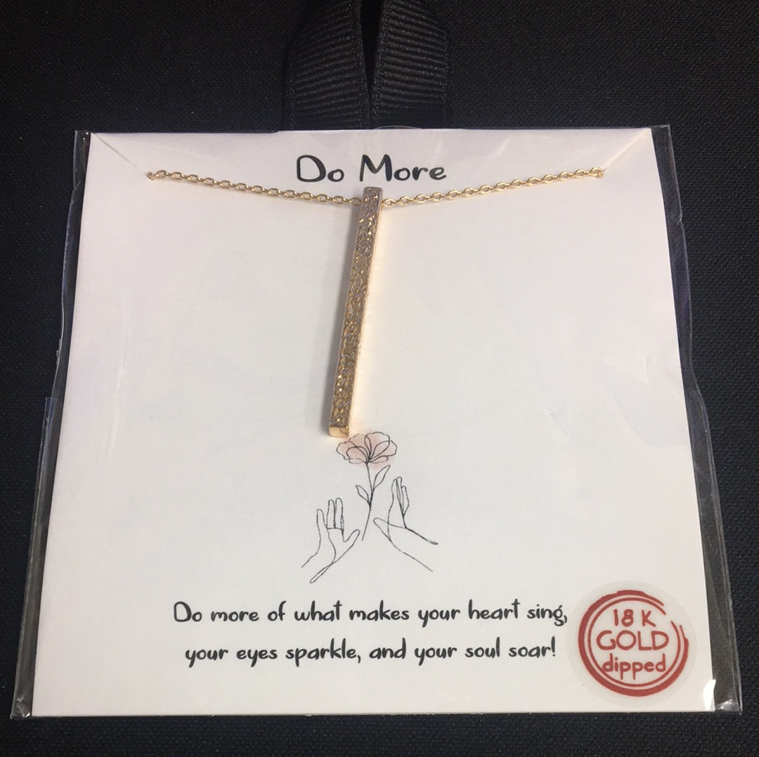 Do More Necklace