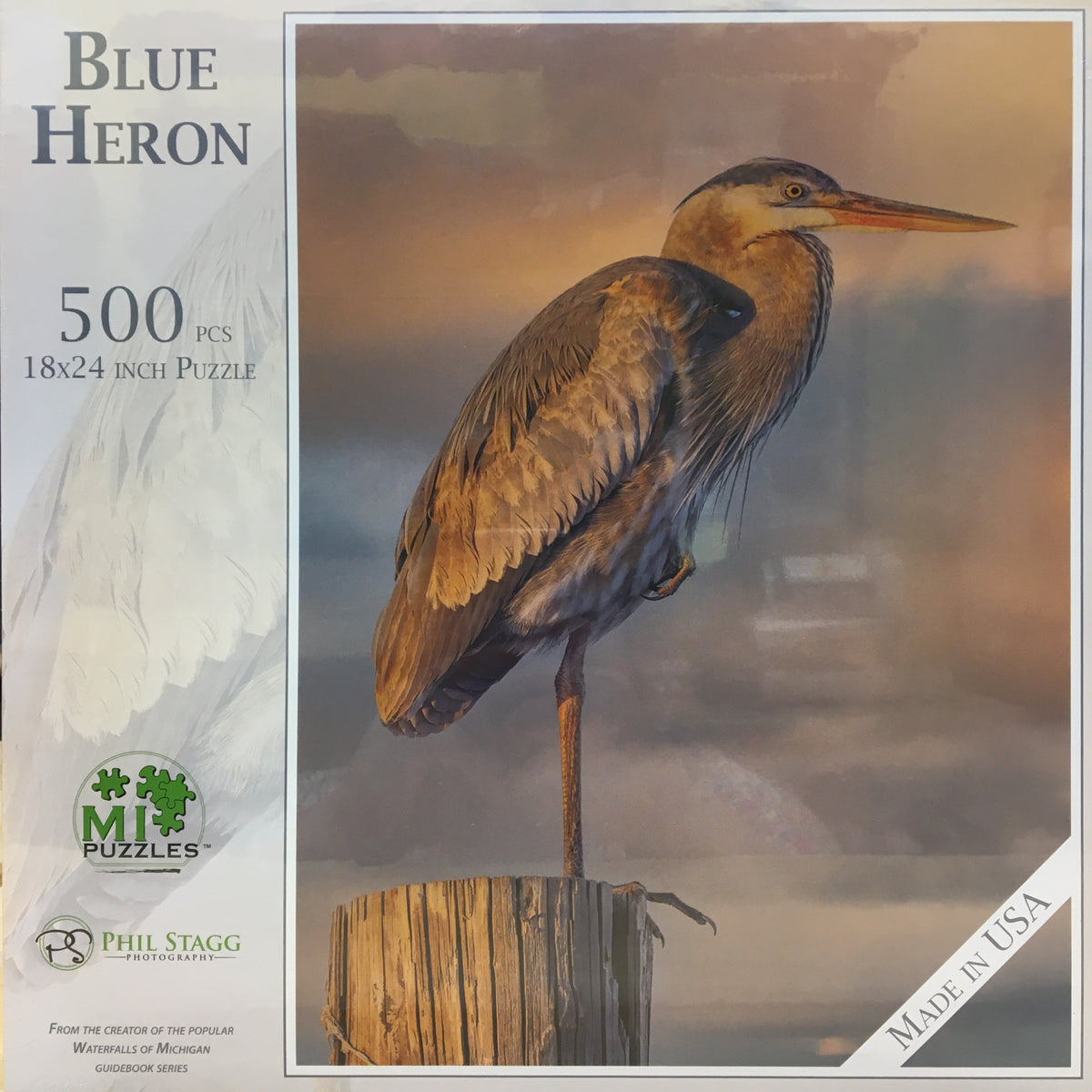Blue Heron 500 pc Puzzle
