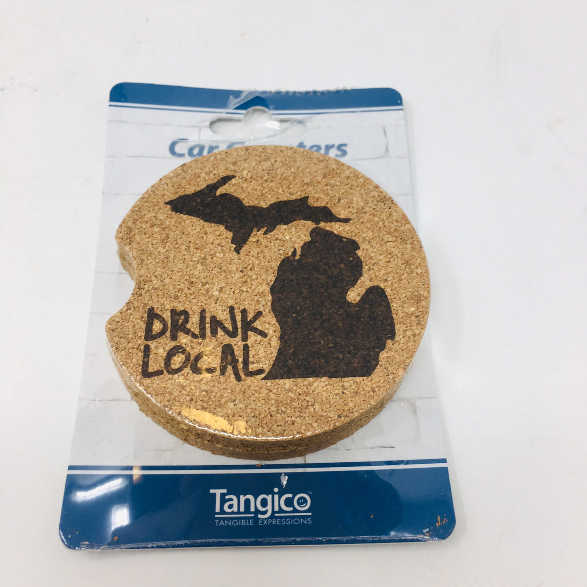 Cork Car Coasters 2 pack