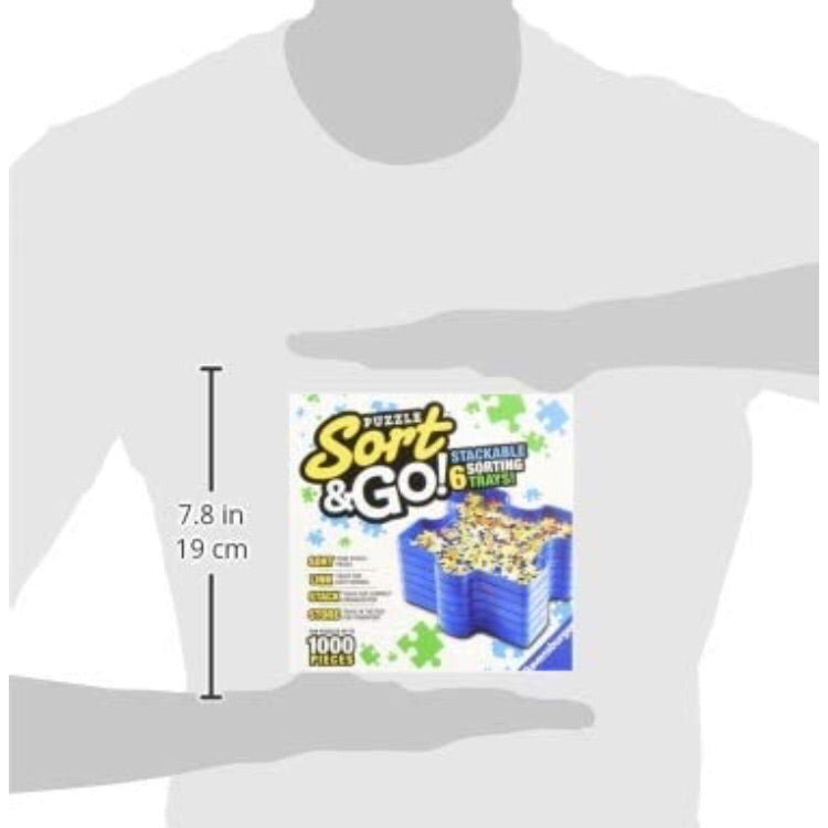 Puzzle Sort &amp; Go Stackable Sorting Trays