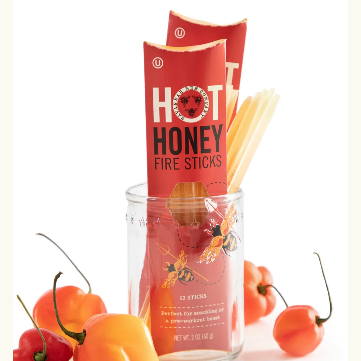 Hot Honey Fire Stick Straw