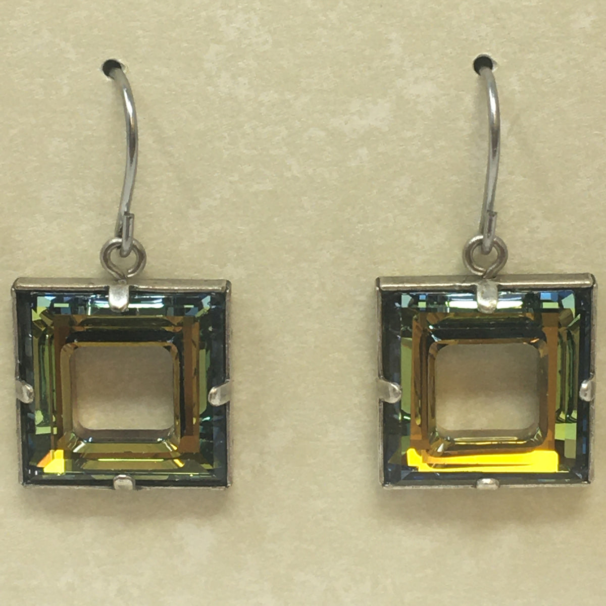 Ltd Ed Small Hollow Square Earring